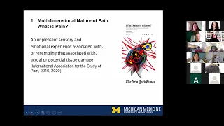 MOC 2022: Multidisciplinary Care Integration in Pain Perception and Management