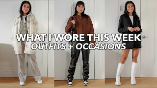 Outfits I Wore This Week: + The Occasions! + Everlane Try On Haul