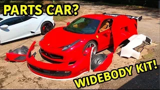 We Got Another Ferrari 458 For Parts!?