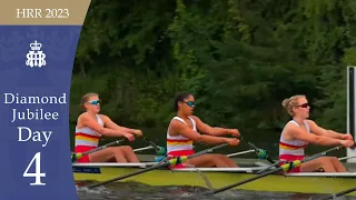 Oregon Rowing Unlimited, USA v The Tideway Scullers'  School - Diamond Jubilee | Henley 2023 Day 4