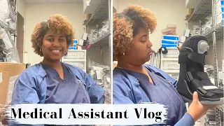 Day In The Life of An Orthopedics Medical Assistant|🌸All Things Evah