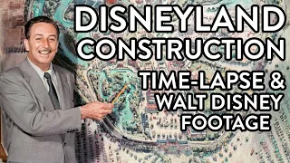 Disneyland Construction Footage - Walt Disney & Time-Lapse Cameras