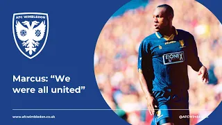 💬 Marcus Gayle returns! | Extensive interview with Dons hero 🟡🔵