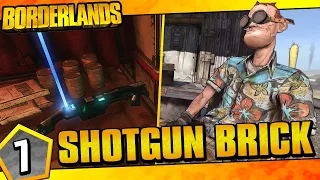 Borderlands | Shotgun Only Brick Funny Moments And Drops | Day #7