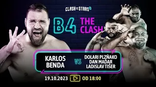 B4THECLASH: Karlos Benda 🆚 Plzňako, Maďar, Tišer (live stream) REAKCE