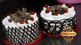 Amazing CHRISTMAS CAKES!! Special Delicious Black Forest Cake Decoration | MERRY CHRISTMAS