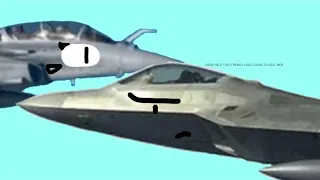 The Raptor Roast The Rafale But its animated
