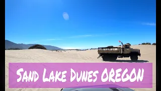 Jeep Wrangler Rubicon 2.0L Turbo and POLARIS SPORTSMAN 850 exploring Sand Lake Dunes Oregon//GoPro8