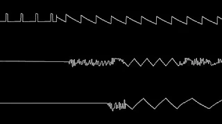 [C64] Micro Hexagon theme – oscilloscope view