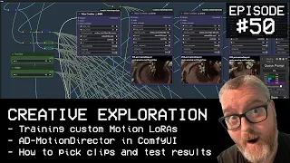 Creative Exploration - Training custom Motion LoRAs with AD-MotionDirector in ComfyUI