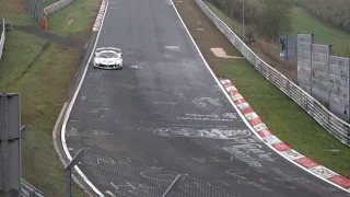 Ferrari FXX K Evo testing at the Nordschleife