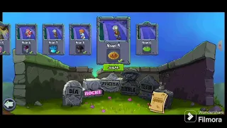 CASA EN LA NOCHE ( 8 - 10 ) - PLANTAS VS ZOMBIES.