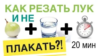 КАК РЕЗАТЬ ЛУК И НЕ ПЛАКАТЬ? 14 ЛАЙФХАКОВ