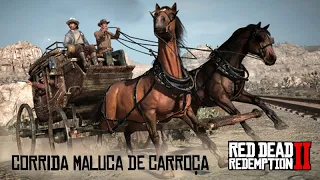CORRIDA MALUCA DE CARROÇAS - 4 Pessoas  - Red Dead ONLINE