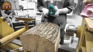 Woodturning - Twice Turned Sweet Gum Bowl