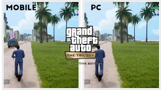 GTA Vice City The Definitive Edition Mobile VS Pc!