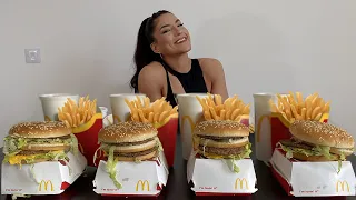 THE 'IMPOSSIBLE' MCDONALDS CHALLENGE | BIG MAC CHALLENGE | Leah Shutkever