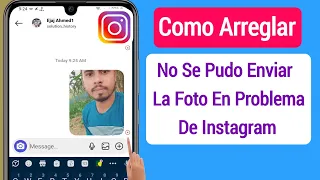 Cómo Solucionar El Problema De Envío De Fotos Fallido En Instagram (2023) | Error Enviar El Mensaje