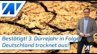 Deutschland wird zur Steppe! Schlimme Fakten belegen: 2020 ist das 3. Dürrejahr in Folge!