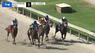 Gulfstream Park July 1, 2022 Race 5