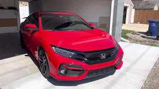 2020 Honda Civic Si Coupe Review after year and a half