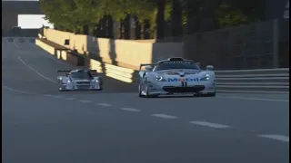 Porsche 911 GT1 Evo vs Mercedes AMG CLK-LM '98 - Le Mans - GT7