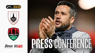 Press Conference | Tim Clancy | Longford Town vs Cork City