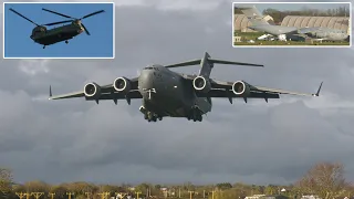 Army helicopters arrive in Dublin to support President Biden's trip, stairs go to Belfast 🇺🇸 🇮🇪 🇬🇧