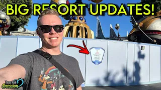 Updates From Around the Disneyland Resort this Week! Construction, Refurbs & More!