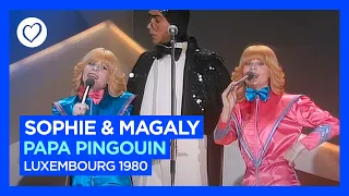 Sophie & Magaly - Papa Pingouin | Luxembourg 🇱🇺 | Eurovision 1980