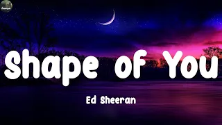 Ed Sheeran -Shape of You (Lyrics) | Miley Cyrus, Jung Kook, Ruth B.,...