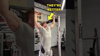 Lat pull downs suck, do pull ups instead