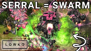 StarCraft 2: Serral's EXTREME Zerg Swarm!