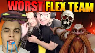 The WORST flexQ team💀💥 (we should get banned for this)