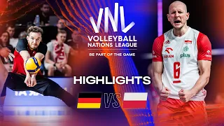 🇩🇪 GER vs. 🇵🇱 POL - Highlights Week 2 | Men's VNL 2023
