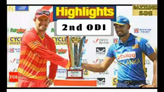 Highlights SL vs Zim 2nd ODI, Zimbabwe Tour of Sri Lanka 2022