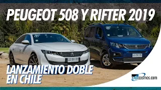 Lanzamiento en Chile: Peugeot 508 y Peugeot Rifter