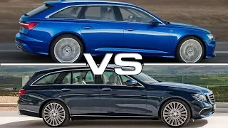 2019 Audi A6 Avant vs 2018 Mercedes E-Class Estate Technical Specifications