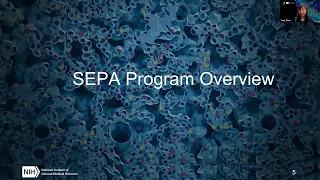 SEPA Pre-Application Webinar