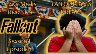 Fallout Season 1 Episode 5 Reaction! | THE BEST PART OF FALLOUT IS THE VAULT MYSTERIES!