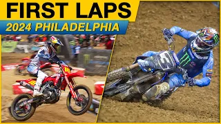 First Laps | 2024 Philadelphia Supercross