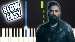 Feel Invincible - Skillet | SLOW EASY PIANO TUTORIAL + SHEET MUSIC by Betacustic