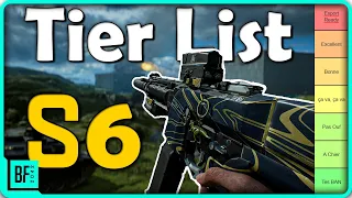 Les MEILLEURS Armes de BATTLEFIELD 2042 : SAISON 6 (Tier List)