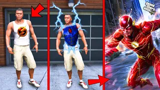 FRANKLIN Upgrading TO THE STRONGEST FLASH in GTA 5 || GTA5 AVENGERS (GTA 5 mods)