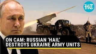 Putin’s onslaught flattens Bakhmut | Watch how Russian Army rains fire on Ukrainian positions