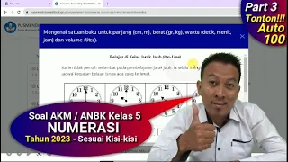 Soal ANBK Numerasi Kelas 5 Tahun 2023 | Soal AKM Numerasi Kelas 5 Sesuai Kisi-kisi@highinstinct2004