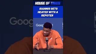 Giannis Super HEATED Exchange With Reporter During Postgame Interview