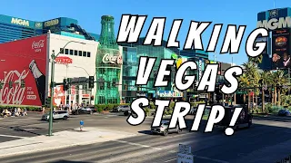 Las Vegas Strip Walking Tour in May 2024