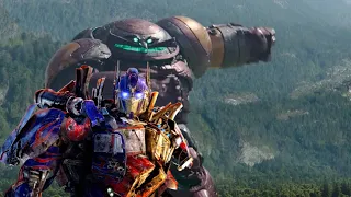 Optimus Prime vs Sonic 2 robot