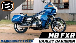 Harley Davidson M8 FXR!  Spotlight No. 38 with Maindrive Cycle and his custom build